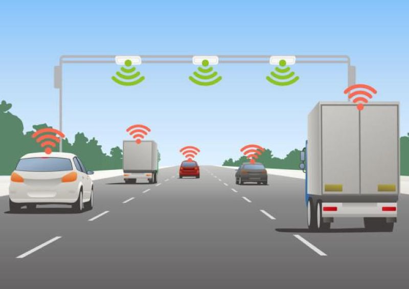 Công nghệ RFID giúp nhận diện phương tiện tự động khi đi qua trạm