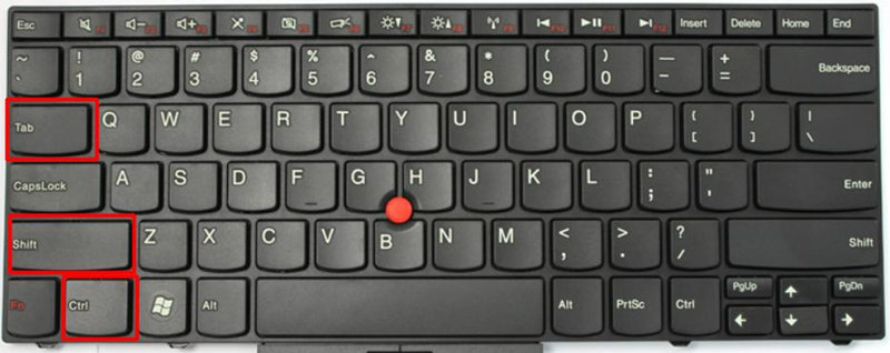 Ctrl + Shift + Tab giúp quay về tab trước đó