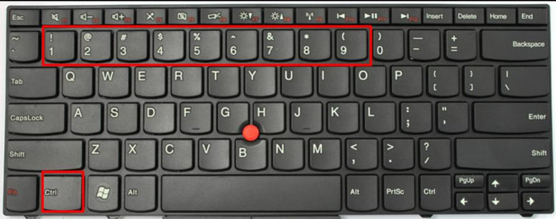Ctrl + Số bất kỳ giúp người dùng tới tab mong muốn