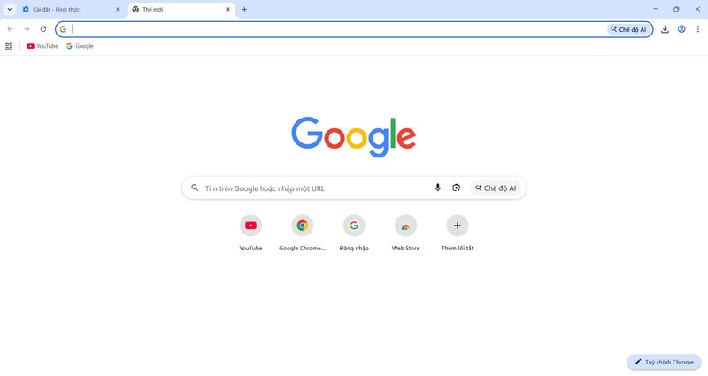 Dễ dàng khôi phục trạng thái ban đầu của Chrome trong phần cài đặt