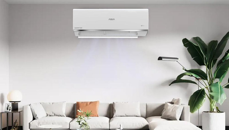 Điều hòa Aqua 1 chiều kết hợp khả năng làm lạnh hiệu quả với nhiều tính năng hữu ích