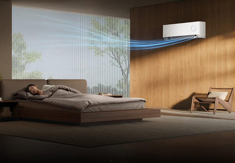 Điều hòa 2 chiều duy trì nhiệt độ ổn định quanh năm, nâng niu giấc ngủ của cả gia đình