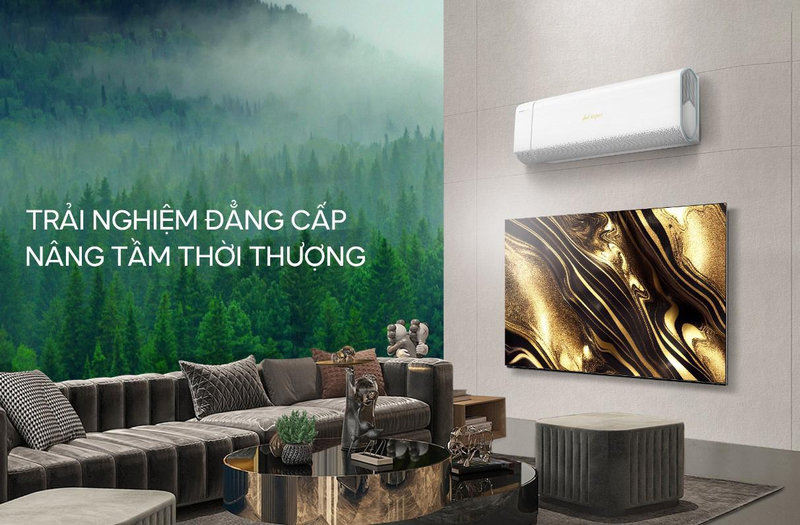 Điều hòa 2 chiều hoạt động bằng cách luân chuyển khí ấm đối lưu