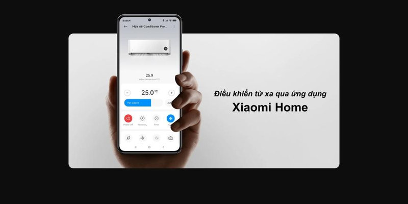 Điều khiển thông minh qua ứng dụng Xiaomi Home