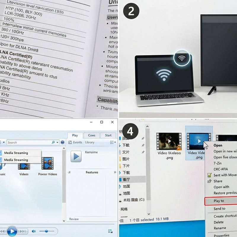 DLNA giúp chia sẻ phim, nhạc, ảnh từ máy tính sang tivi