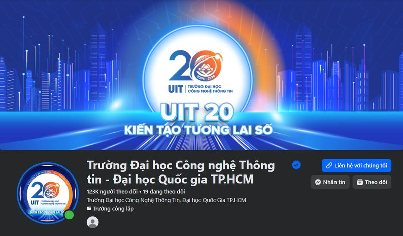 Fanpage chính thức của Trường Đại học Công nghệ Thông tin - ĐHQG TP.HCM (UIT)