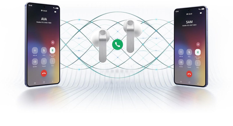 Galaxy Buds kết hợp chống ồn chủ động và hệ thống micro hỗ trợ đàm thoại rõ hơn