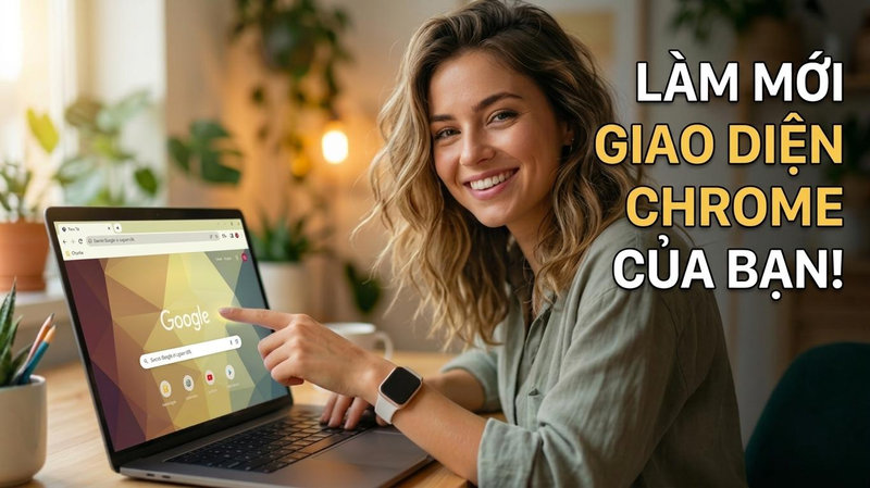 Hướng dẫn cách thay đổi giao diện Chrome cực đơn giản và bắt mắt