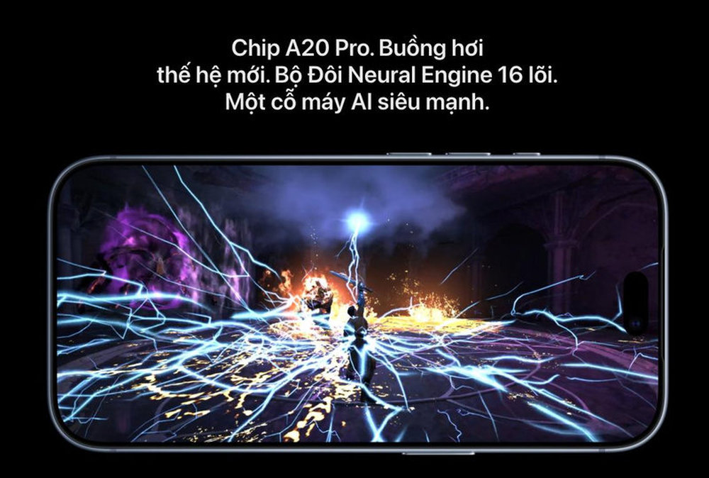 Chip A20 Pro mang lại hiệu năng chơi game mạnh mẽ cho iPhone 18 series