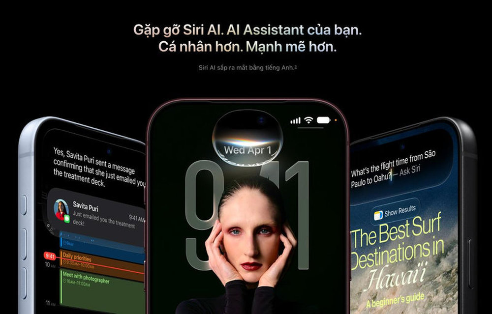 Siri AI thông minh và cá nhân hóa hơn trên iPhone 18 series