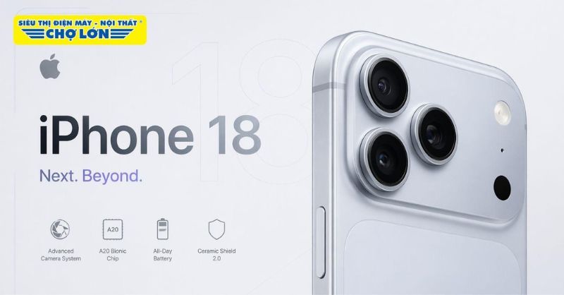 iPhone 18 series: Tổng hợp tin đồn về 5 phiên bản sắp ra mắt của Apple