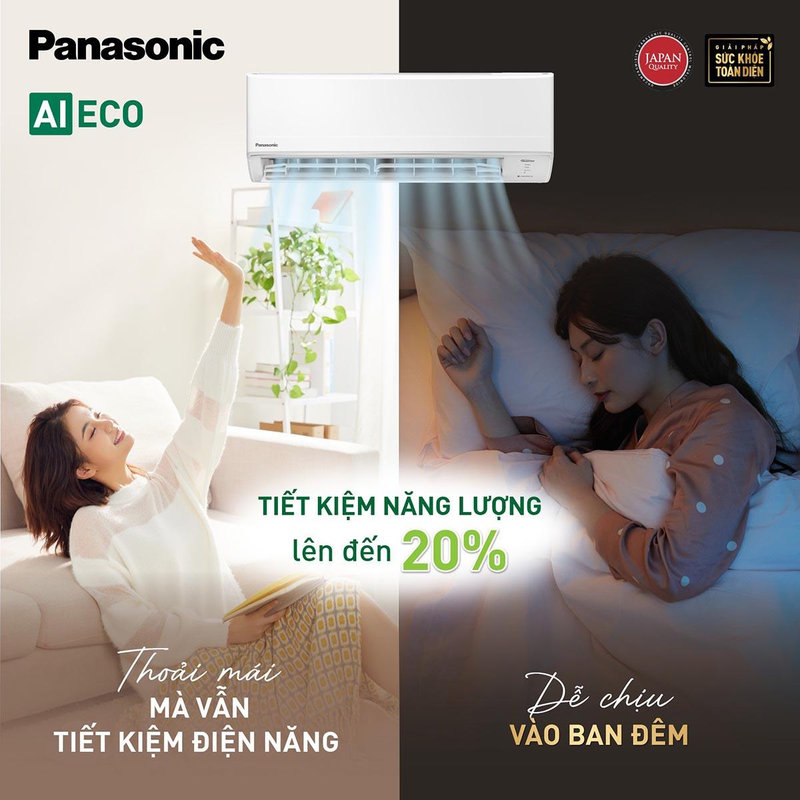 Khả năng tiết kiệm điện năng của điều hòa Panasonic giúp giảm hóa đơn tiền điện của các gia đình