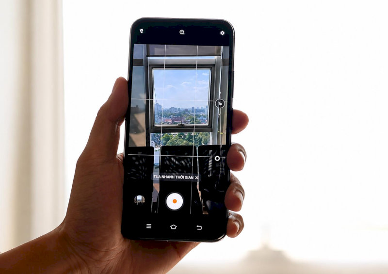 Kích hoạt chế độ Time-lapse để bắt đầu quy trình quay phim tua nhanh