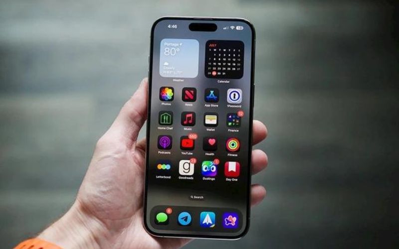Kích thước màn hình iPhone 18 Pro dự kiến