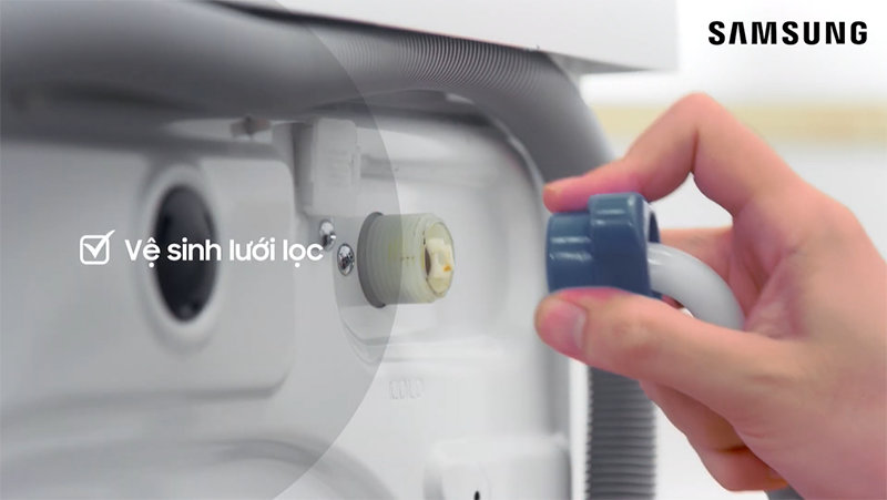 Vệ sinh lưới lọc sạch sẽ