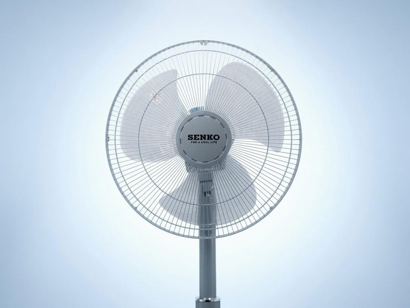 Lồng của quạt lửng Senko được thiết kế dạng các nan đan khít