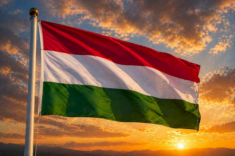 Màu sắc trên quốc kỳ Hungary phản ánh khát vọng về một tương lai thịnh vượng và tự do