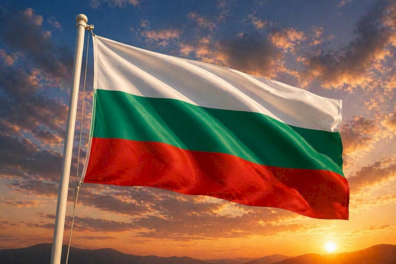 Màu xanh lá cây trên cờ Bulgaria tôn vinh vẻ đẹp của thiên nhiên và nền nông nghiệp quốc gia