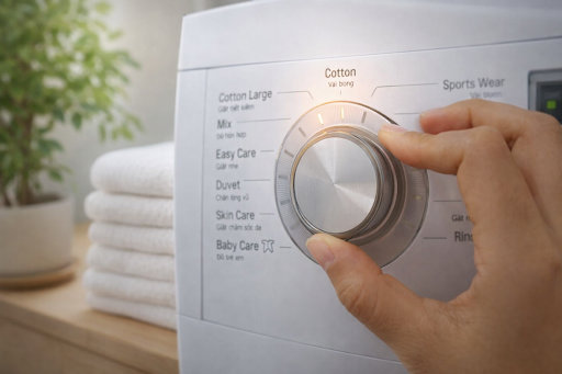 Núm chỉnh thời gian bị trục trặc