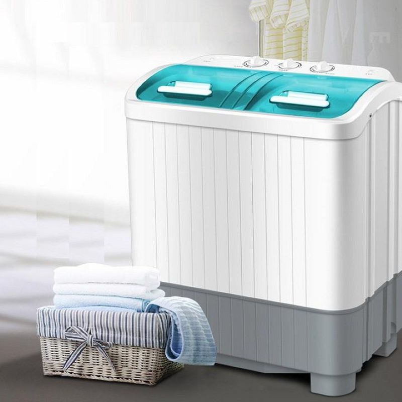 Máy giặt mini AUX có thiết kế 2 lồng giặt riêng biệt