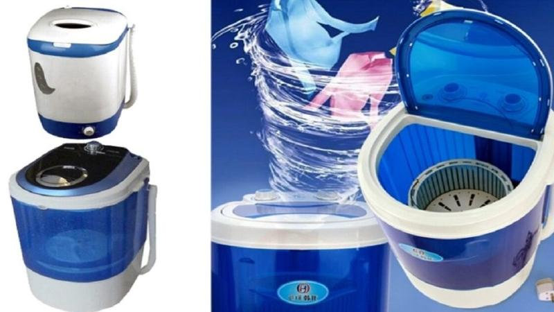 Máy giặt Nonan WM-01 có thể giặt khối lượng đồ tới 2.5kg