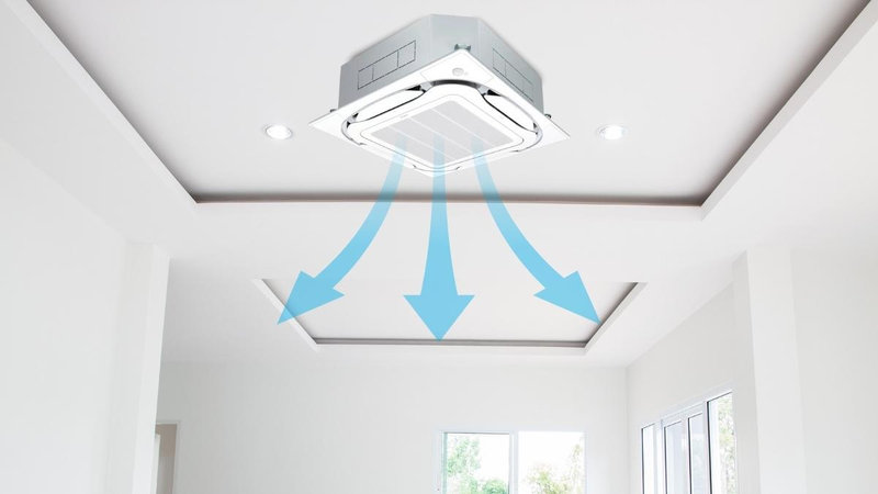Máy lạnh âm trần Daikin đa dạng công suất phù hợp nhiều mặt bằng khác nhau