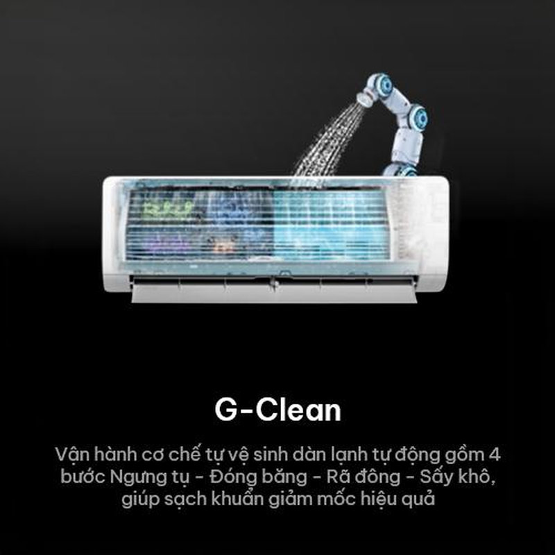 Máy lạnh Gree có tính năng tự vệ sinh dàn lạnh