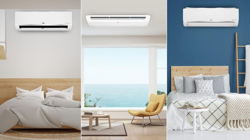 Bộ máy lạnh Multi LG 2 dàn lạnh & cassette