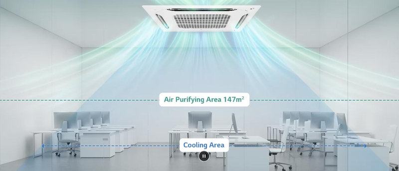 Các công nghệ lọc bụi, phát ion và vệ sinh dàn lạnh của LG hỗ trợ cải thiện chất lượng không khí