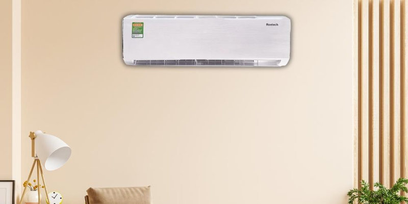 Máy lạnh Reetech sở hữu vẻ ngoài nhỏ gọn, tinh tế