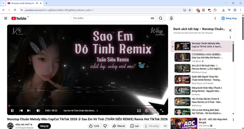 Mẹo thêm dấu chấm vào địa chỉ URL để bỏ qua các đoạn quảng cáo