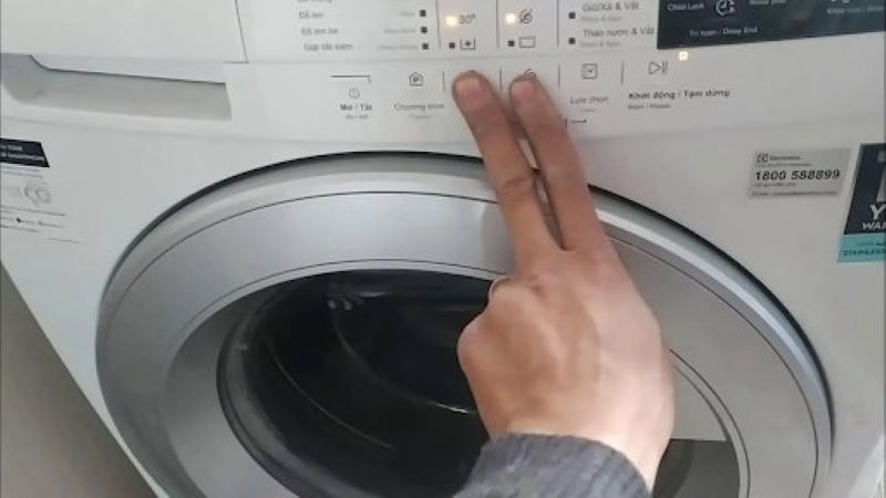  Máy giặt Electrolux bị khóa cần tìm hiểu rõ nguyên nhân để xử lý