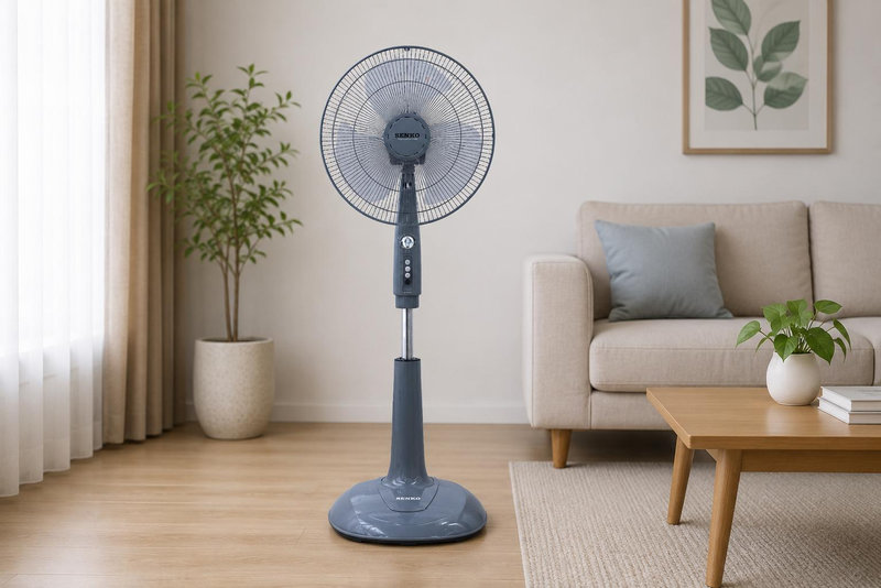 Một số hãng quạt cây được ưa chuộng là quạt Senko, Panasonic,...