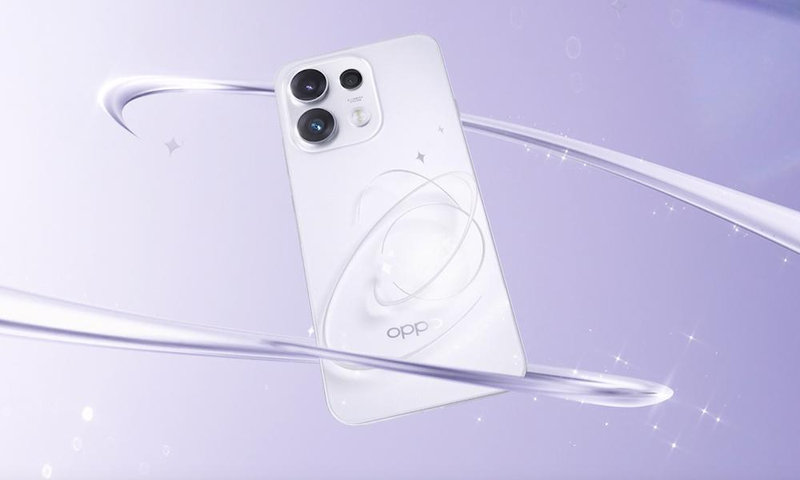 OPPO Reno16 F 5G cân bằng camera tele, pin lớn và sạc nhanh 80W