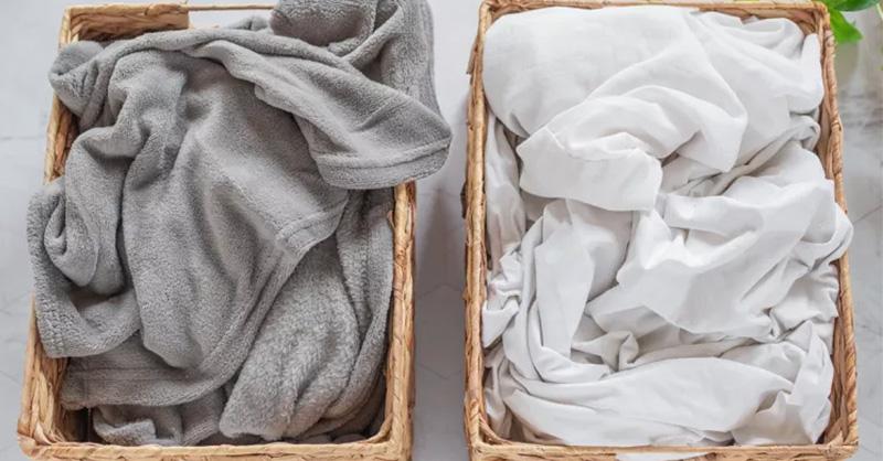 Phân loại các loại đồ giặt để giặt chăn lông cừu hiệu quả hơn
