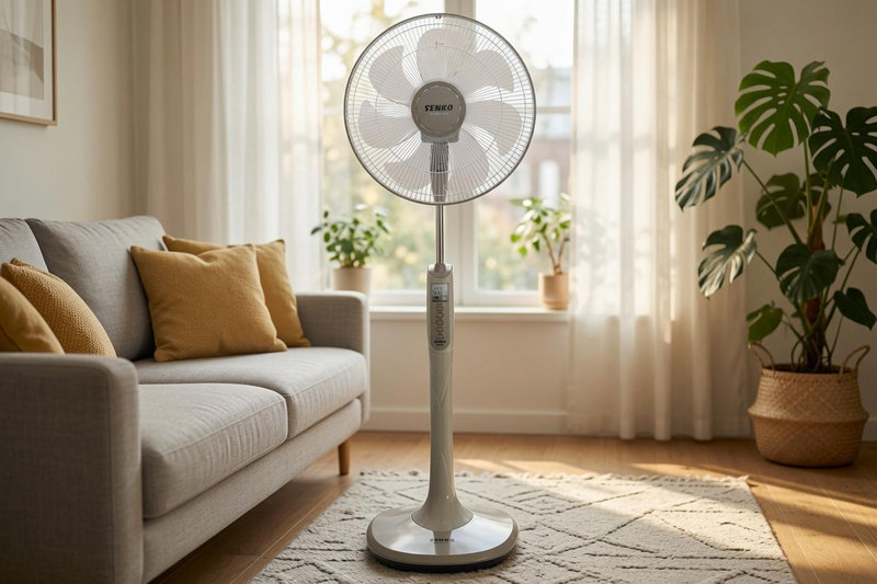 Quạt đứng Senko là lựa chọn tiết kiệm, phù hợp với nhiều không gian và nhu cầu sử dụng khác nhau