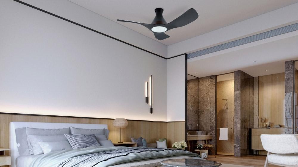 Quạt trần có công suất 75-100W phù hợp cho phòng trên 30 m²