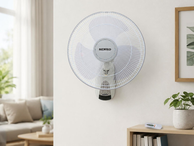Quạt treo tường Senko được sử dụng phổ biến nhờ nhiều tính năng hữu ích