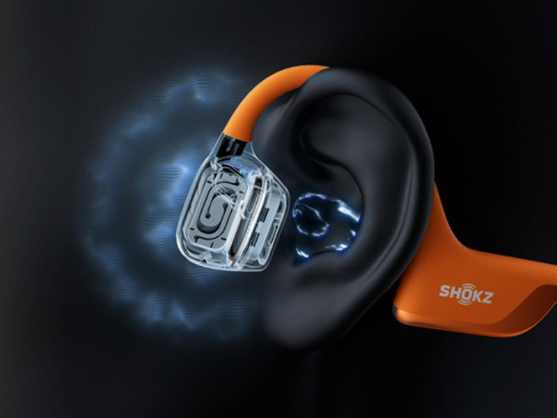 Shokz OpenRun Pro 2 kết hợp truyền dẫn xương và dẫn truyền qua không khí