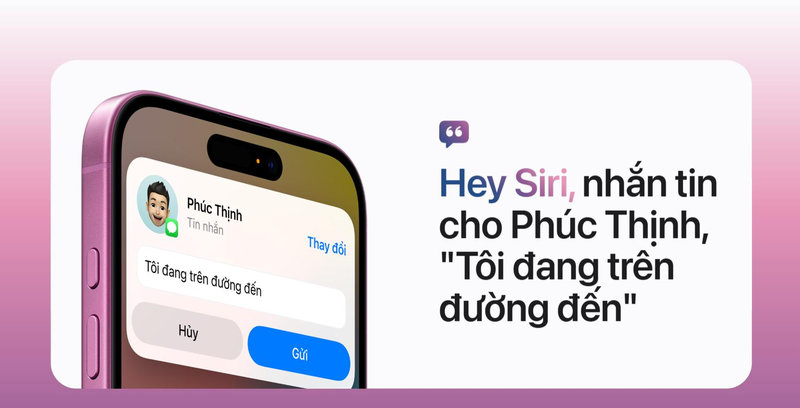 Siri quen thuộc giúp hoàn thành công việc hằng ngày bằng giọng nói
