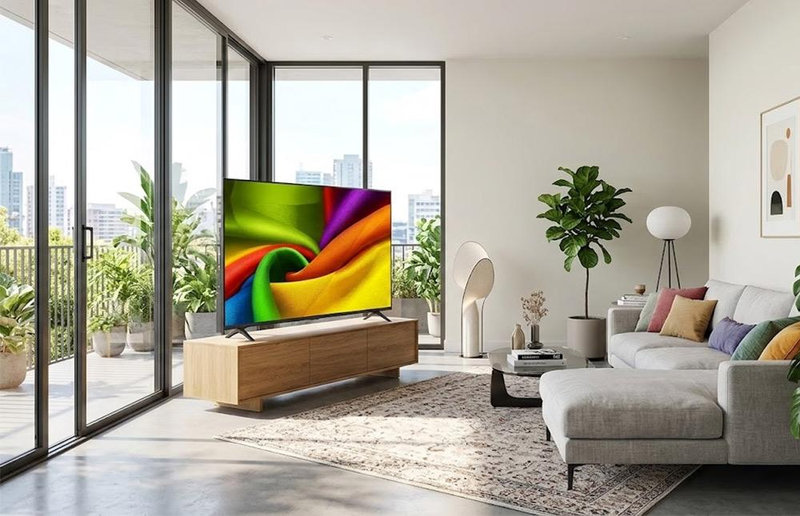 Smart Tivi LG AI 4K 50 Inch 50NU855BPSA sở hữu thiết kế mỏng nhẹ cùng giao diện thông minh
