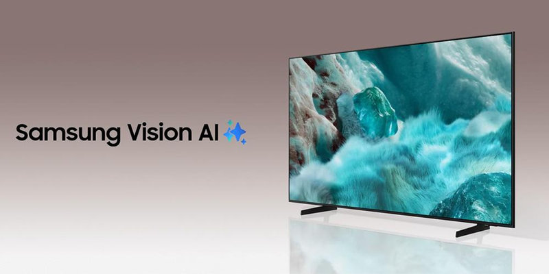 Smart Tivi Samsung Vision AI QA43Q7FA 43 inch thiết kế nhỏ gọn