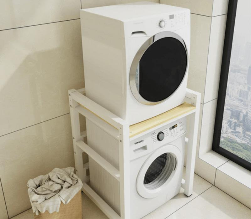 Sử dụng giá cố định để xếp chồng sản phẩm lên nhau