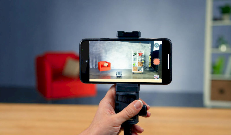 Sử dụng tripod là yếu tố then chốt để có video tua nhanh ổn định