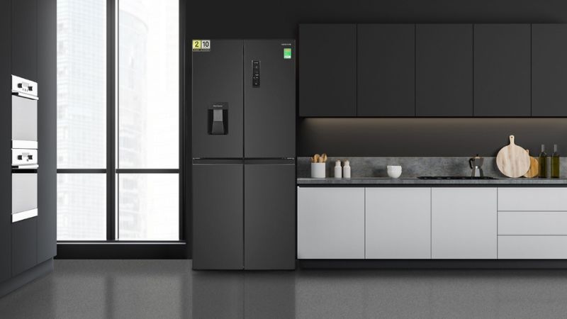 Tủ Lạnh Hitachi 464 Lít HR4N7520DSWDXVN tích hợp công nghệ Inverter tiết kiệm điện