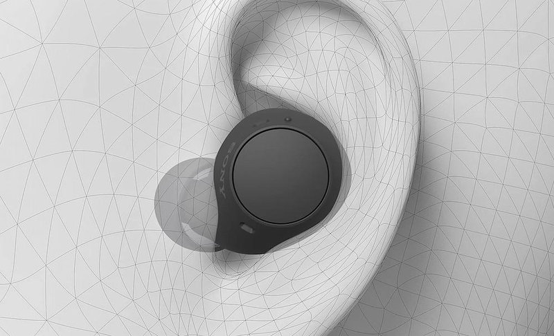 Tai nghe True Wireless Sony WF-C510 thiết kế nhỏ gọn trong tai