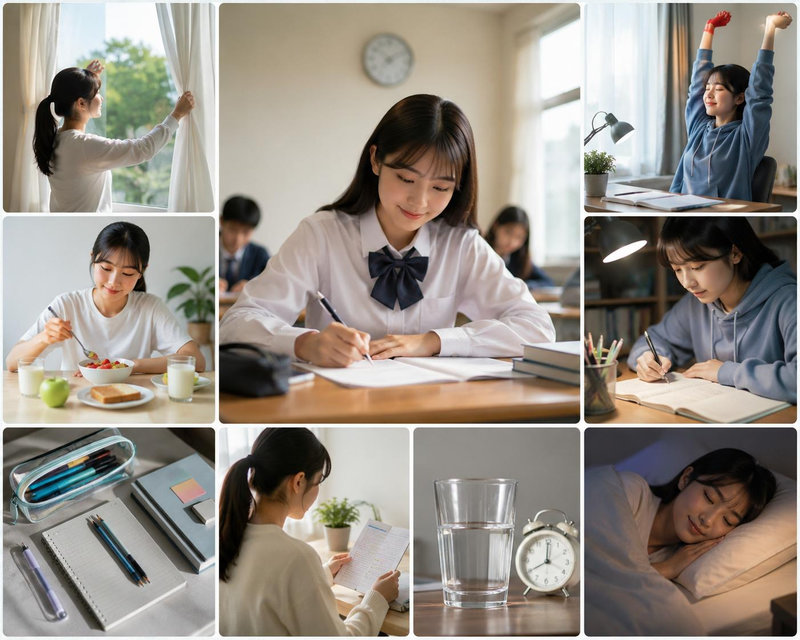 Tâm lý ổn định sẽ giúp bạn xử lý bài thi bình tĩnh và hạn chế những sai sót không đáng có