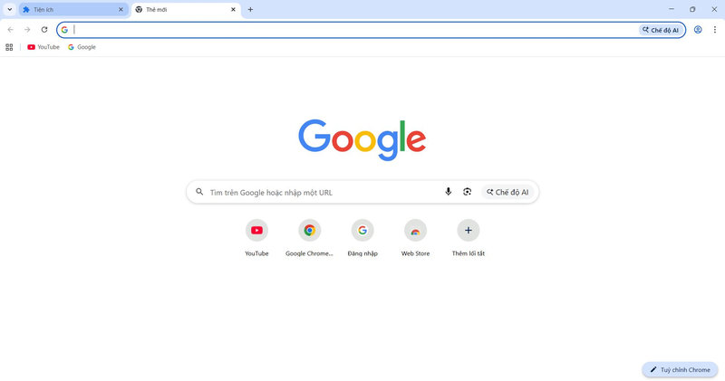 Tắt bớt tiện ích mở rộng không cần thiết trên Chrome