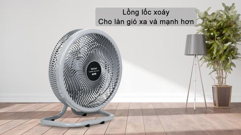 Thiết kế lồng quạt lốc xoáy cho làn gió đi xa và mạnh hơn