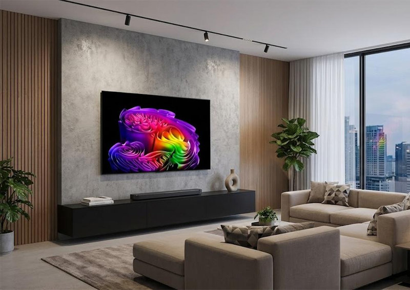 Thiết kế sang trọng áp tường độc đáo của tivi OLED evo LG OLED65G6PSA